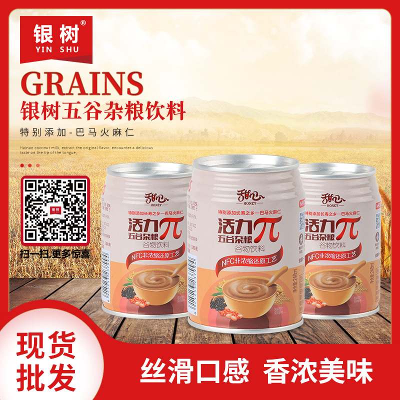 銀樹(shù)五谷雜糧飲料