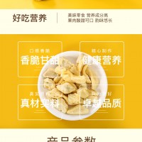 法樂茲榴蓮脆58g袋凍干榴蓮干零食純?nèi)馑纱b休閑食品