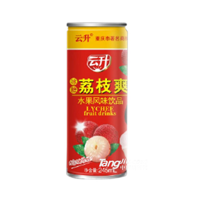  云升冰糖荔枝爽245ML