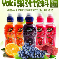 馬來西亞進口 Yoki 洋一力多汁橙汁飲料